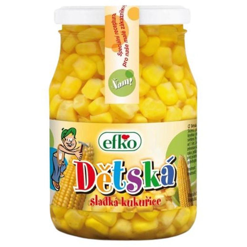 Efko Dětská sladká kukuřice