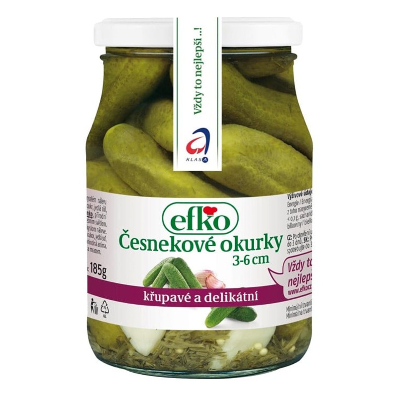 Efko Česnekové okurky