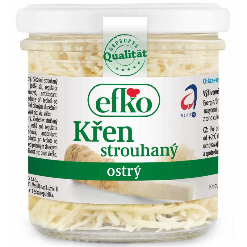 Efko Křen strouhaný ostrý