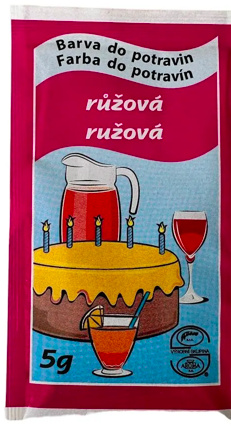 Aroco Prášková barva Růžová 5g