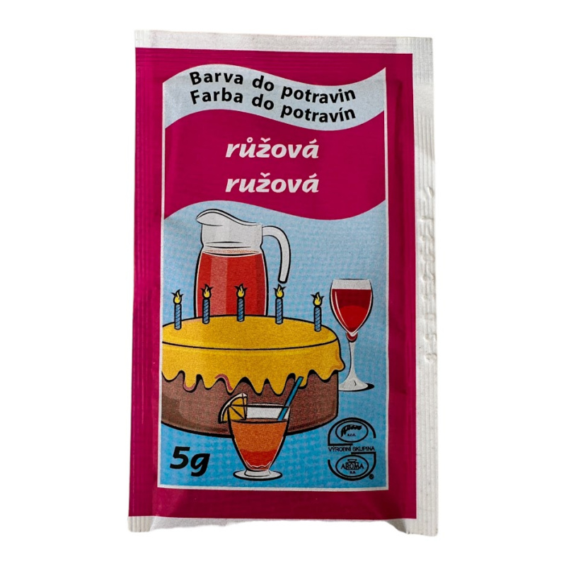 Aroco Prášková barva Růžová 5g