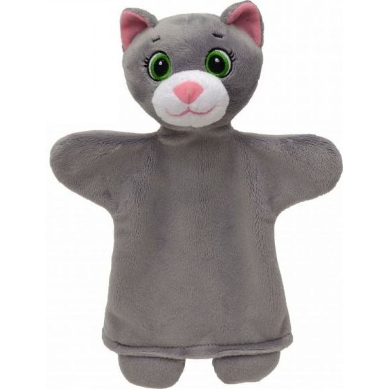 Moravská Ústředna Kočka 26cm, zvukový maňásek