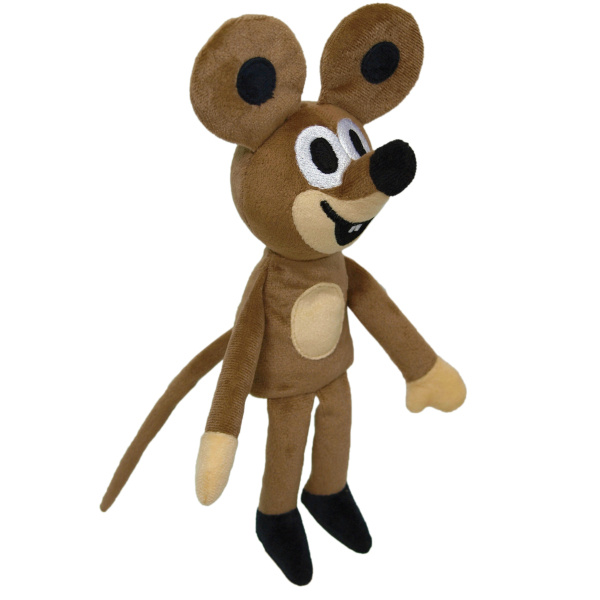 Myška 23cm maňásek