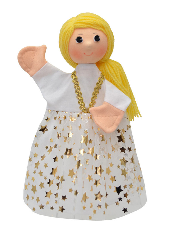 Moravská ústředna maňásek Popelka 30 cm