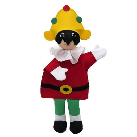 Moravská ústředna maňásek Polichinelle 37 cm