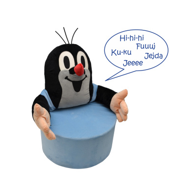 Moravská Ústředna Krtek sedačka, mluvící