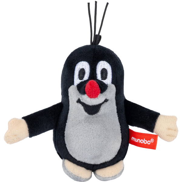 Krtek s poutkem plyš 8cm na kartě