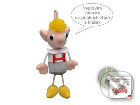 Moravská ústředna Hurvínek 22cm mluvící +CD