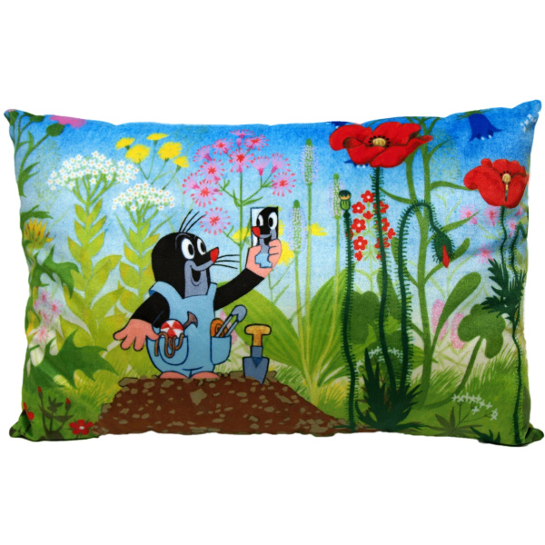 Moravská Ústředna - Polštář Krtek 45 x 30 cm, kalhotky