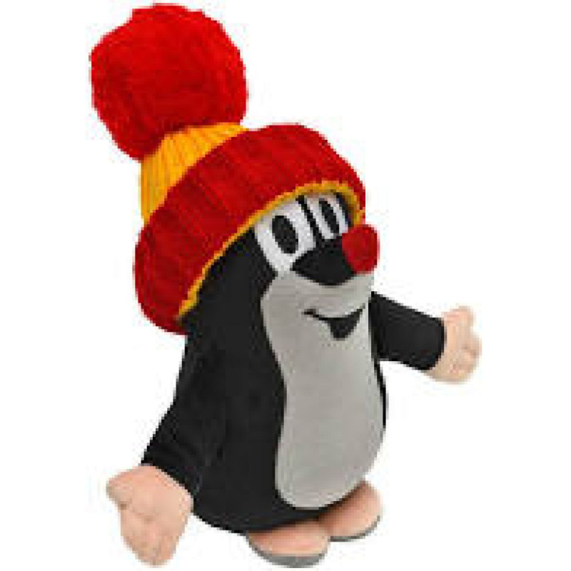 Krtek 20cm mluvící, červeno-žlutý kulich