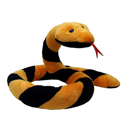 Moravská ústředna Had Suk 250cm, žluto-černý