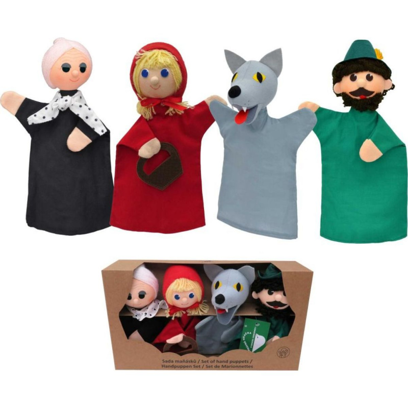 Moravská ústředna Krabička maňásků Červená karkulka