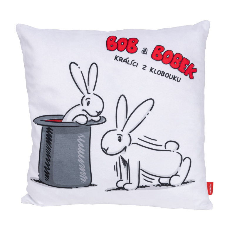 Moravská Ústředna Polštář Bob a Bobek cvičit 30x30
