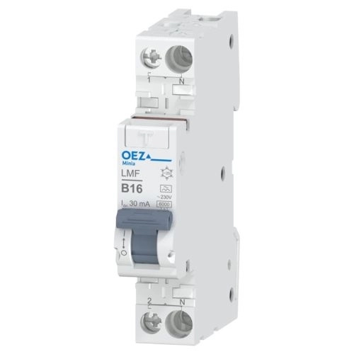 Chránič proudovýs jištěním OEZ LMF-16B-1N-030A