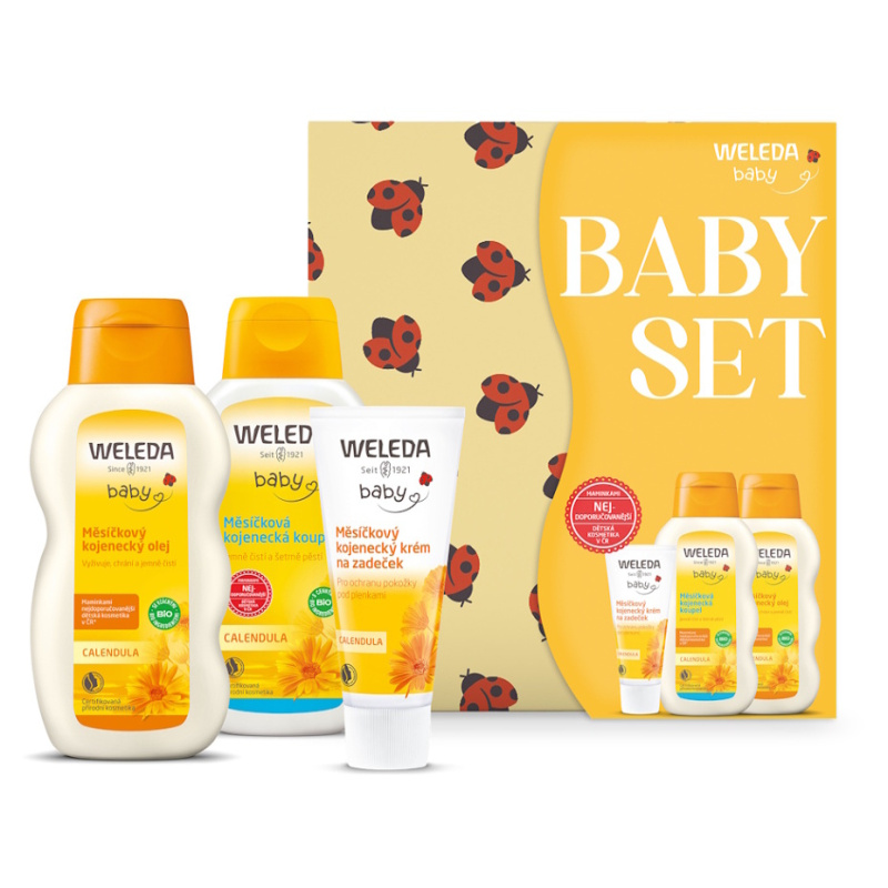 Měsíčkový kojenecký set Weleda - Weleda