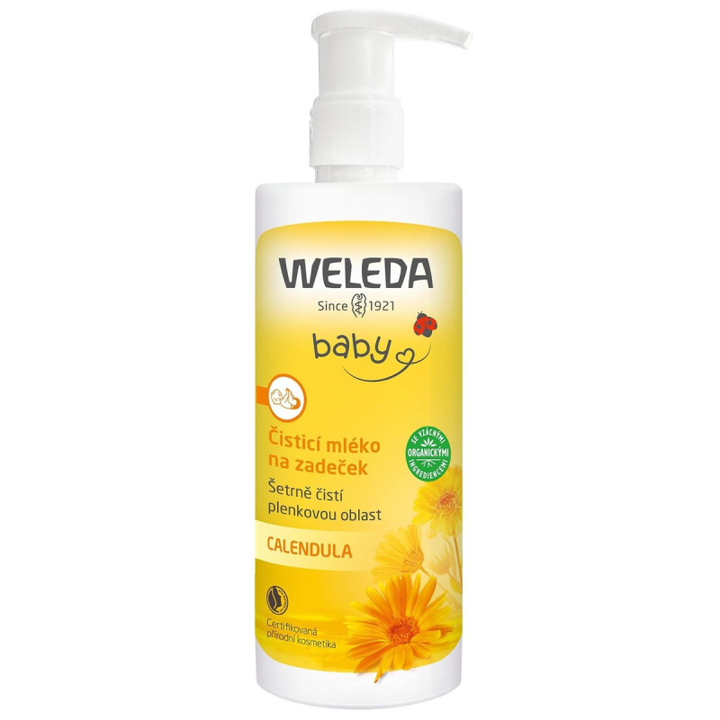 Weleda Čisticí mléko na zadeček
