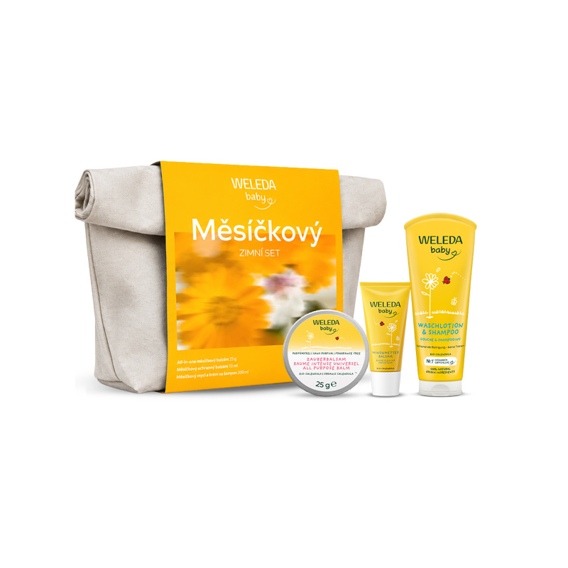 Weleda Dárková sada Měsíčkový zimní set