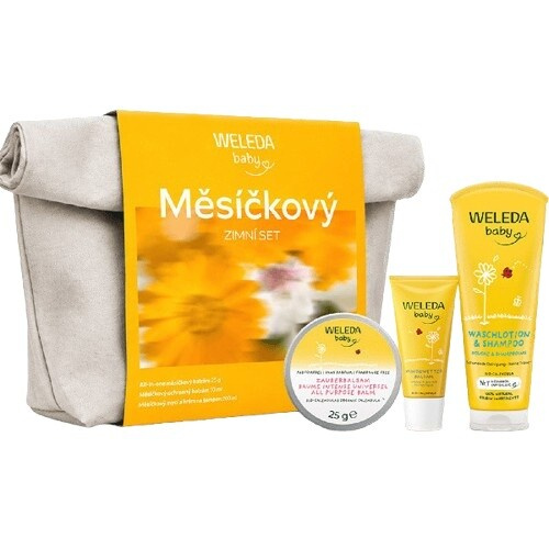 Weleda Dárková sada Měsíčkový zimní set