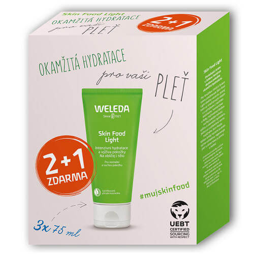 Skin Food Light Multipack 2+1 - Weleda