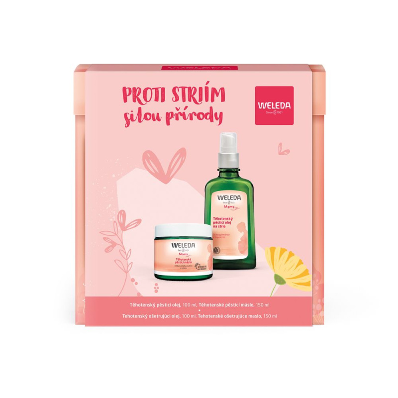 WELEDA Anti stretchmark set proti striím