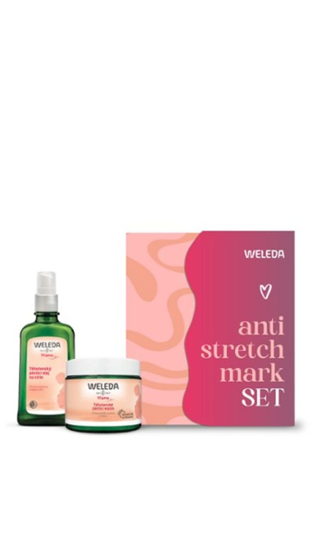 WELEDA Anti stretchmark set proti striím
