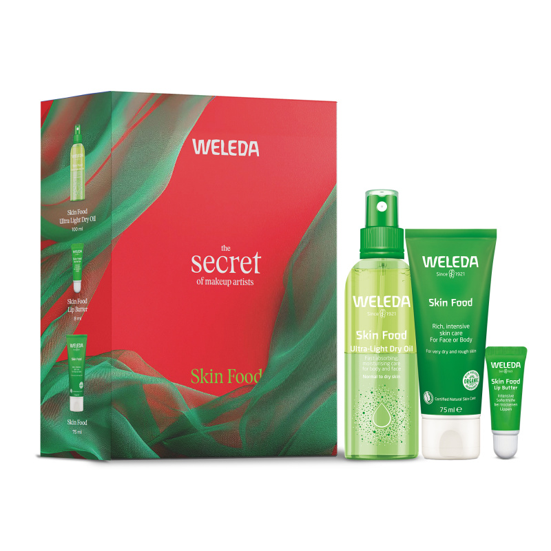 Weleda Skin Food set pro rozjasnění a hydrataci