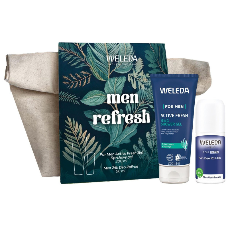 Weleda Men Refresh dárková sada pro muže