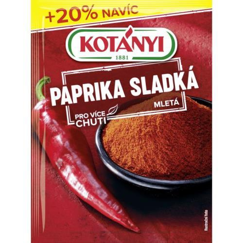 Kotányi paprika  sladká 25g