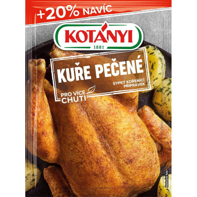 Kotányi Kuře pečené + 20% navíc