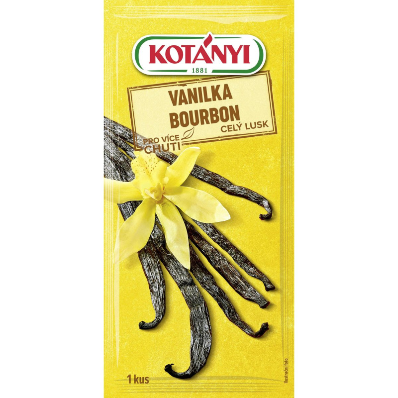 Kotányi Vanilka Bourbon celý lusk