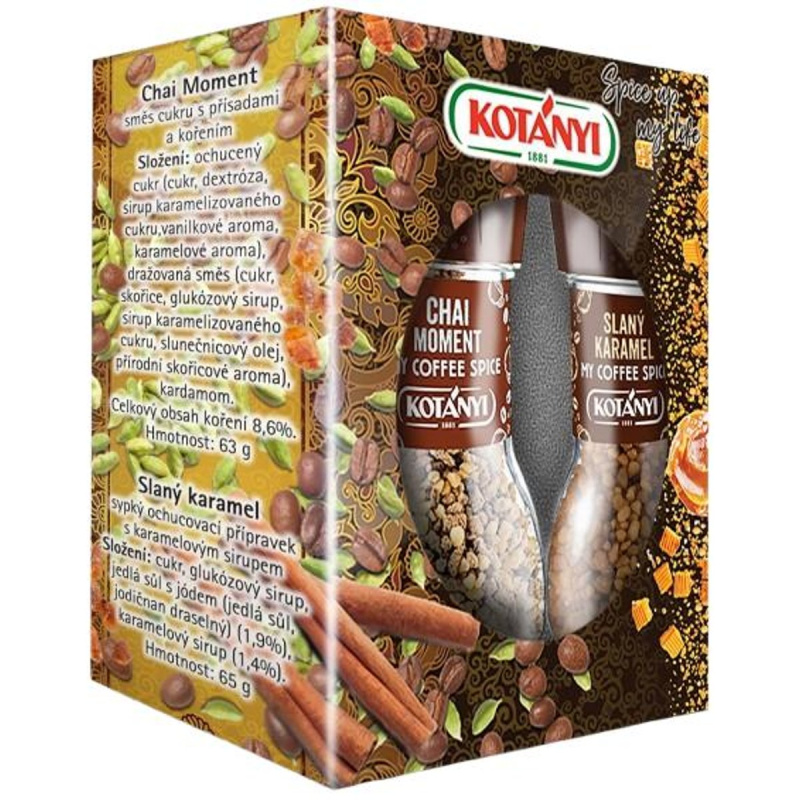 Kotányi Duopack mlýnky coffee spices