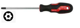 Šroubovák Torx s otvorem (různé velikosti) S line - Narex Bystřice Velikost: TT27