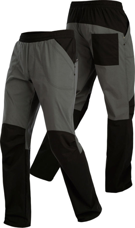 Pánské kalhoty LITEX dlouhé šedé Barva: tmavě šedá, Velikost: L