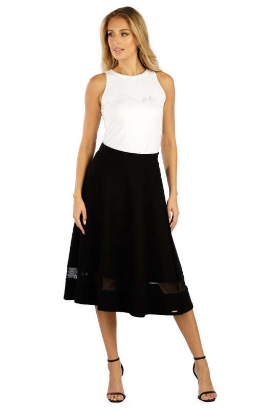 Dámská sukně LITEX černá Barva: černá, Velikost: M