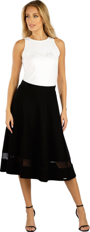 Dámská sukně LITEX černá Barva: černá, Velikost: L