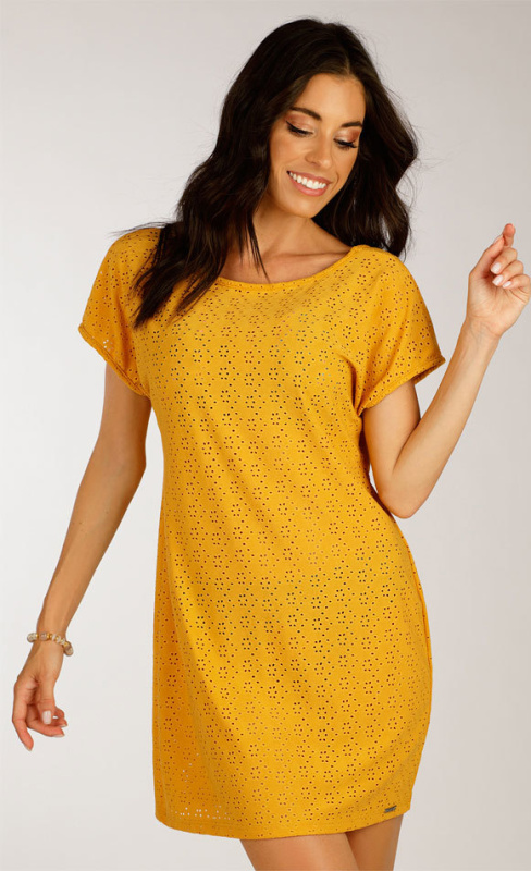 Dámská tunika LITEX žlutá Barva: 108, Velikost: L