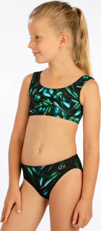 Dívčí plavky kalhotky LITEX středně vysoké Velikost: 116