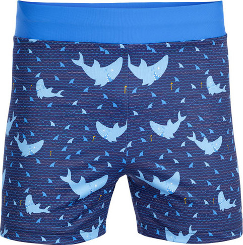 Chlapecké plavky boxerky LITEX modré Velikost: 134