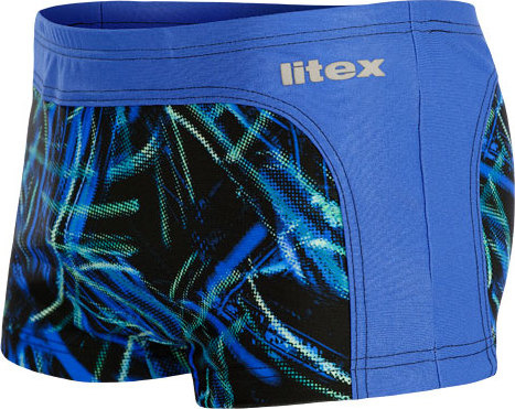 Chlapecké plavky boxerky LITEX modré Velikost: 140