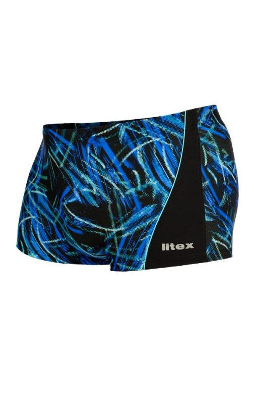 Pánské plavky LITEX boxerky modré Velikost: 52