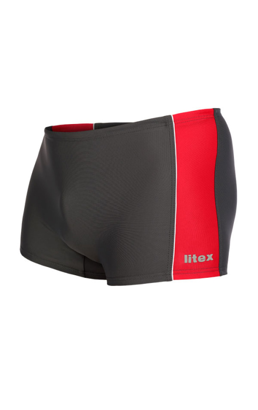 Pánské plavky LITEX boxerky šedé Velikost: 56