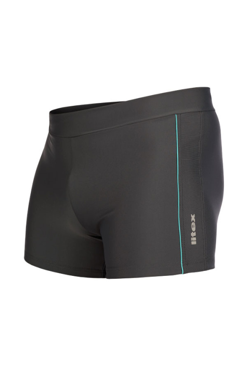 Pánské plavky LITEX boxerky šedé Velikost: 56