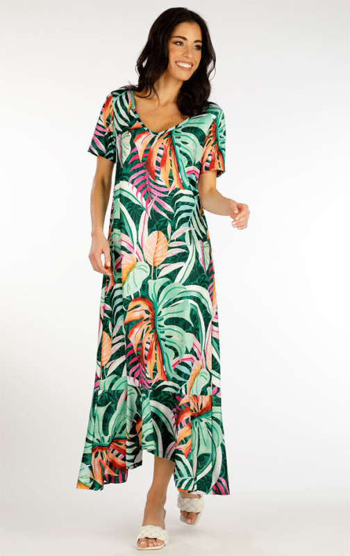 Dámské šaty LITEX s krátkým rukávem barevné Velikost: L