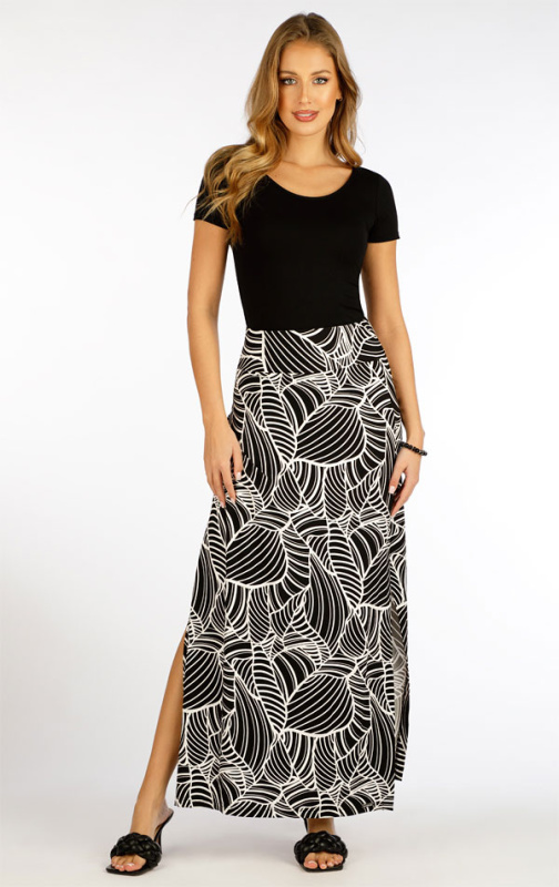 Dámská sukně LITEX dlouhá černá Velikost: S