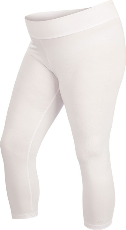 Dámské legíny LITEX v 7/8 délce bílé Barva: Bílá, Velikost: XXXL