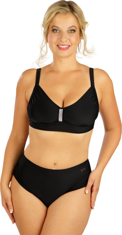 Dámské plavky LITEX podprsenka bez výztuže černé Velikost: 50