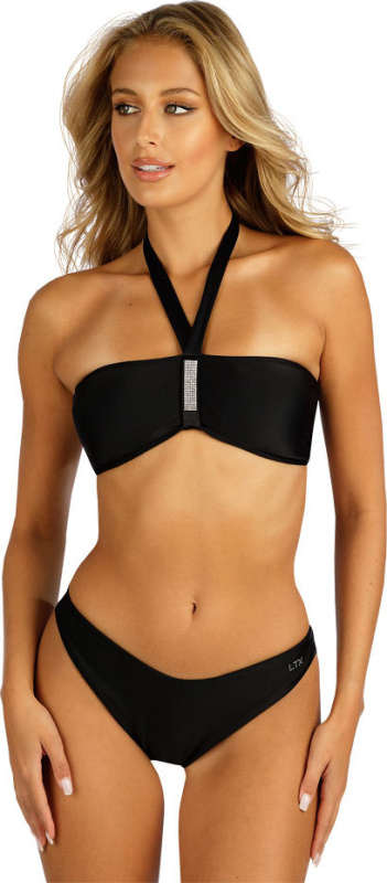 Dámské plavky LITEX podprsenka s vyjímatelnou výztuží černé Velikost: 38