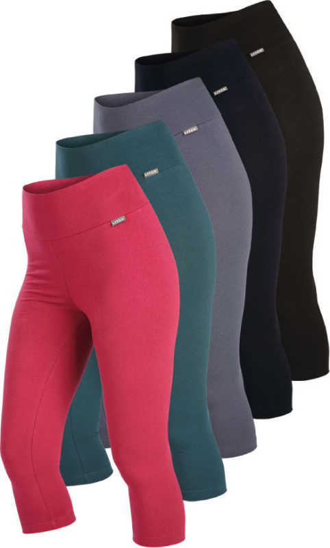 Dámské legíny LITEX v 3/4 délce Barva: antracitová, Velikost: L