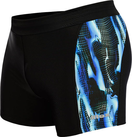 Pánské plavky boxerky LITEX černé Velikost: 54