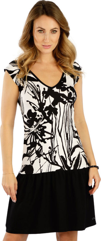 Dámské šaty LITEX bez rukávu černé Velikost: S